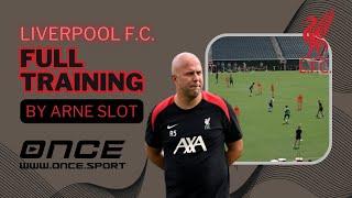 Liverpool F.C. - full training by Arne Slot