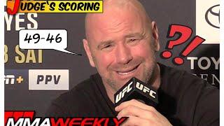 Dana White Breaks Down "Insane" 49-46 Judge Scorecard for Jon Jones vs Reyes  (UFC 247)