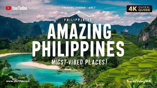 Philippines- The Most beautiful Places in Philippines || Travel video 4k