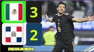 MEXICO GANA A DOMINICANA EN COPA ORO EN PARTIDO APRETADO