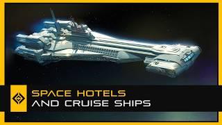 Space Hotels and Cruise Ships