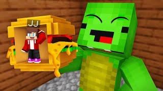 JJ Hide Inside FOOD To Prank Mikey in Minecraft (Maizen)