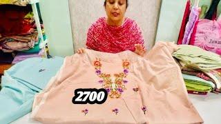 ਗਰਮੀਆਂ ਲਈ ਸਪੈਸ਼ਲ ਬਿਲਕੁਲ ਘੱਟ ਰੇਟ ਦੇ ਸੂਟ  Cotton suits for summer ️ session by Punjabi corner