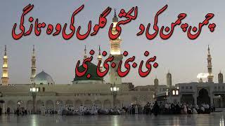 Chaman Chaman Ki Dilkashi Gulaon Ki Hai Wo Tazagi |Beautiful Naat Shareef|