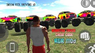 Indian bick driving 3d new update RGB mod monstar truck Cheat code#viral#newupdate #horse#indiangame