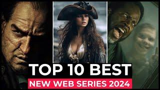 Top 10 New Web Series On Netflix, Amazon Prime, HBO MAX | New Released Web Series 2024 | Part-10