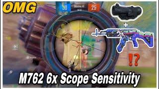 M762 6x Spray Sensitivity  BGMI / PUBG MOBILE