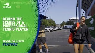 Behind the Scenes of a Professional Tennis Player | 2024 US Open