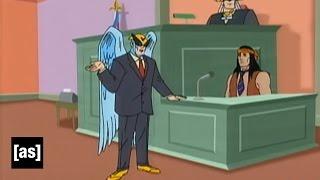 Not Apache on His Former Self | Harvey Birdman | Adult Swim