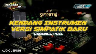 BAHAN CEKSOUND SIMPATIK MUSIK INSTRUMEN KENDANG