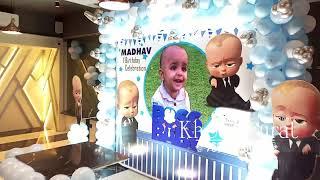 Boss baby birthday theme at gravity hotel  | Khoobsurat Events | 2023 |