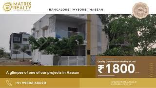  Home Builder and Construction  Matrix Realty: Hassan Project