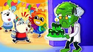 Wolfoo’s Birthday Surprise Turn Into a Nightmare| Wolfoo Family New Stories 2D Animation | Wolfoo TV