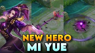 How to Play New Hero Mi Yue? | Skill Preview | Honor of Kings