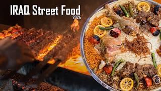 IRAQ! Kebab Street Food in Slemani 2024 | Amazing Kurdish Traditional Food