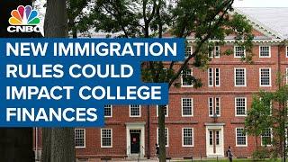 How new immigration rules for foreign students could impact college finances