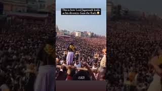 The view from Nandighosha, the Rath of Lord Jagannath ️ Goosebumps  #gkd