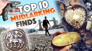 TOP 10 Mudlarking Finds in 10 YEARS - GUNS, GOLD and Good stuff!