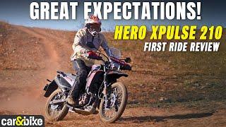 HERO XPULSE 210 FIRST RIDE REVIEW: MORE PERFORMANCE, MORE FUN!