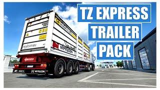 [ ETS 2 1.43 ] TZ EXPRESS TRAILER PACK