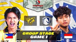 ONIC PH vs TEAM LIQUID ID GAME 1 | ESL SNAPDRAGON PRO SERIES - MOBILE MASTER 2025