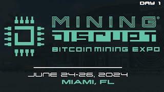 Mining Disrupt Bitcoin Conference 2024 | Day 1 Livestream