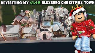 LOOKING BACK AT MY $1.4M BLOXBURG CHRISTMAS TOWN.. AND EXPECTATIONS FOR NEXT UPDATE