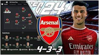 Arteta's Arsenal Tactics Updated: The 4-3-3 and 4-2-4 Systems Explained | EA FC 24