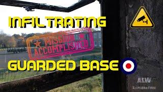 Exploring a Deserted Military Bases that is Guarded | Urban Exploration