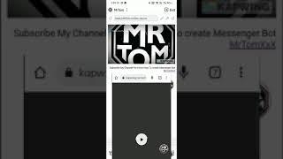 Added Video In Messenger Bot Webpage #admin #facebookbot #messengerbot #replit #robot