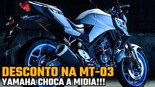 PALHAÇADA da YAMAHA MT-03 e R3 2025 "Super DESCONTO