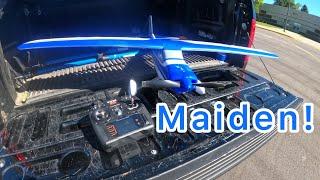 E-Flite Valiant 1.3m Rc Plane Maiden Flight !