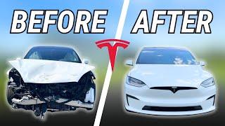 Tesla Model X Structural Repair - A Closer Look