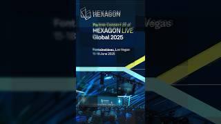 Proud to represent VERASHAPE at Hexagon LIVE 2025 in Las Vegas! ️ #hexagonconference #hexagonmi