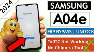 Samsung A04e FRP Bypass #0# Not Working, A042F Google Account Remove Without Pc Update