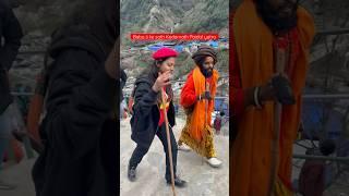 Kedarnath Paidal Yatra baba ji ke sath #kedarnath #kedarnathtemple #travelwithjo #ytshorts #shorts