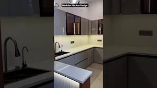 Compact Yet Stunning!  Modular Kitchen Inspiration!