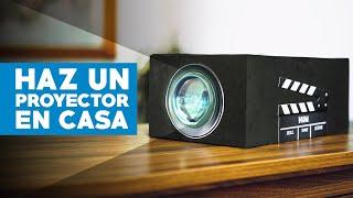 Cómo hacer un proyector en casa