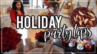 How To Host a Holiday Party! | Tips, Decor + More! | NitraaB