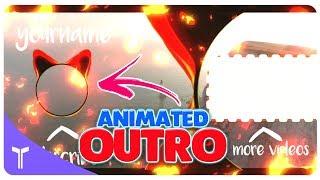 how to make animated outro on  android / how to make an outro on avee player / Tutorial Virus Rj