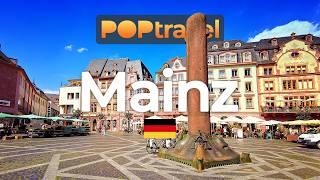 Walking in MAINZ, Germany  - 4K