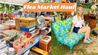 First Flea Market Of 2023! Allegan Antique Market Vintage Decor Haul