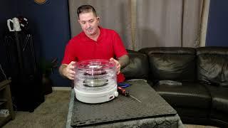 3D Printer Filament Dryer from Food Dehydrator.