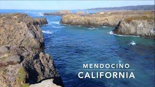 Mendocino California in 4K | DJI Mavic Air 2 Drone