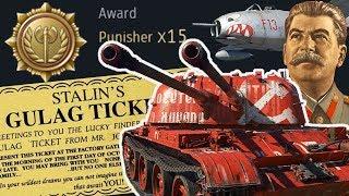 OUR Red Dual Gulag Ticket Dispenser - War Thunder Bias Montage