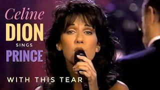 CELINE DION  With This Tear  (Live on The Tonight Show)  (Prince) 1993