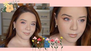 Easy and Fun CORAL SPRING MAKEUP!