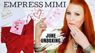 EMPRESS MIMI 'THE QUEEN BOX' LINGERIE SUBSCRIPTION BOX UNBOXING