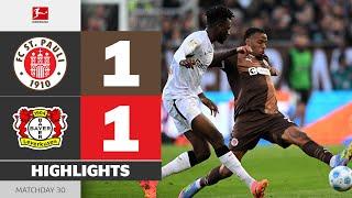 ST. PAULI - BAYER 04 LEVERKUSEN | Highlights | Matchday 30 – Bundesliga 2024/25