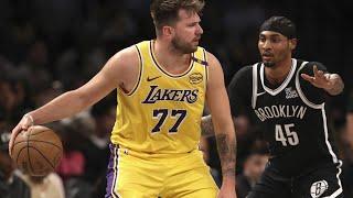 Luka Triple Double! Lakers Blew 15 Point Lead vs Nets!